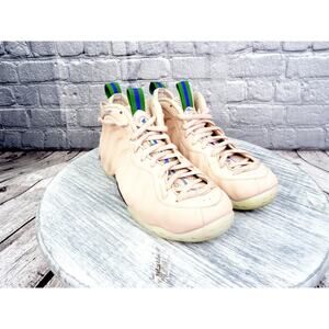 Nike Foamposite One Particle Beige Men 7.5 Women 9 Used No Box